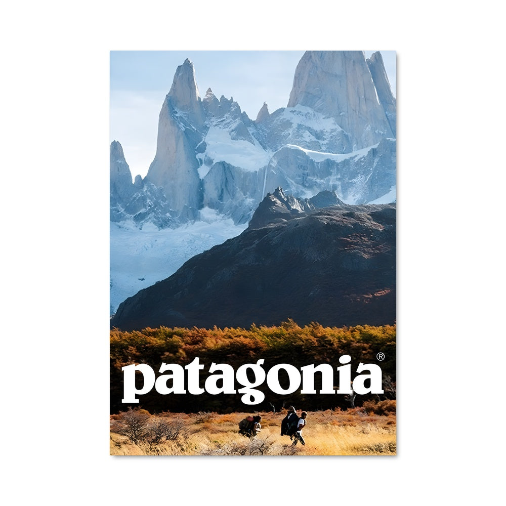 Poster Surfing Patagonia