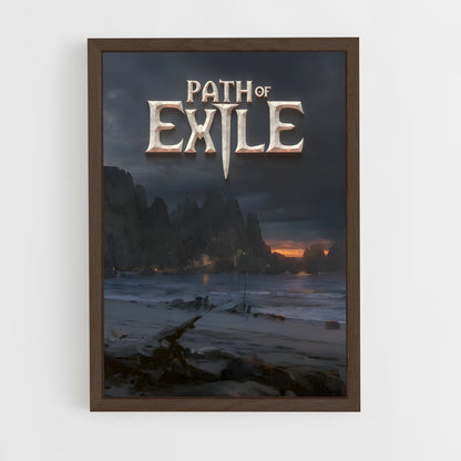 ap-path of exile-5 cadre Bois foncé