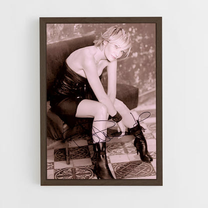 ap-patricia kaas-11 cadre Bois foncé