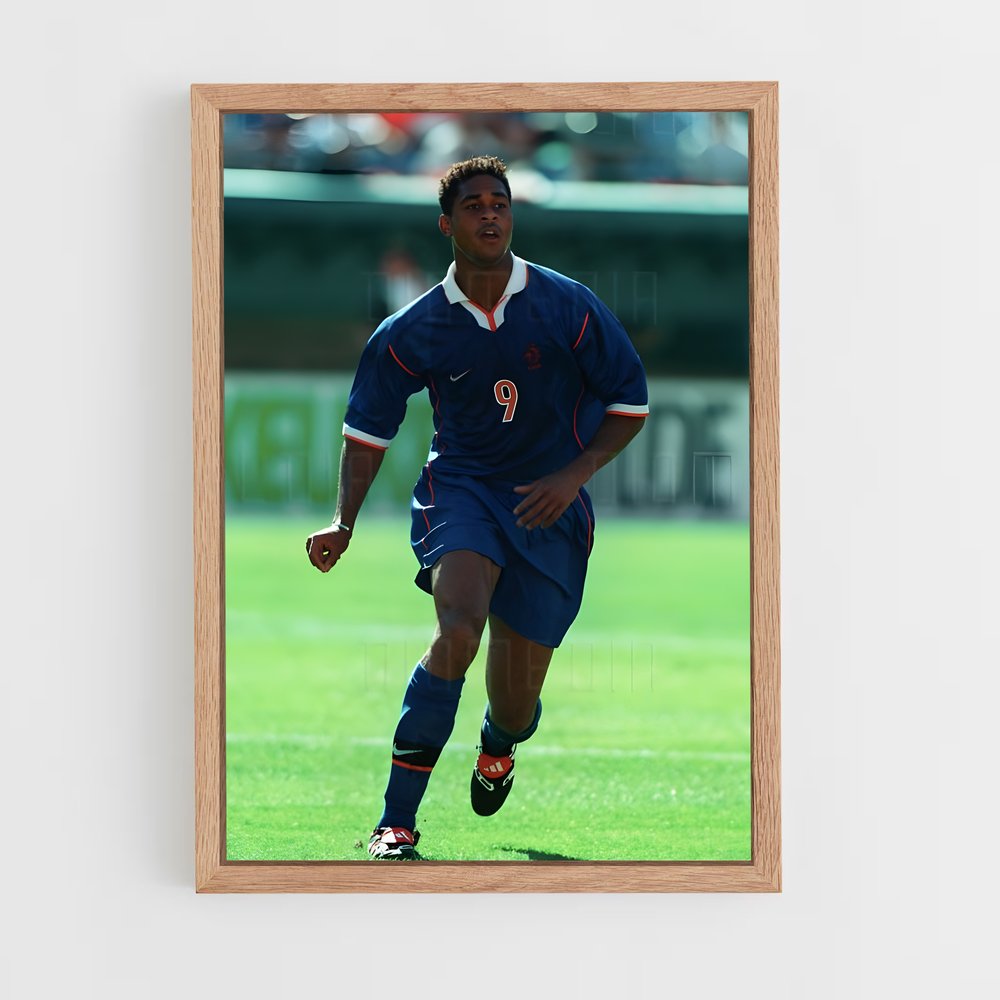 ap-patrick kluivert-6 cadre Bois clair