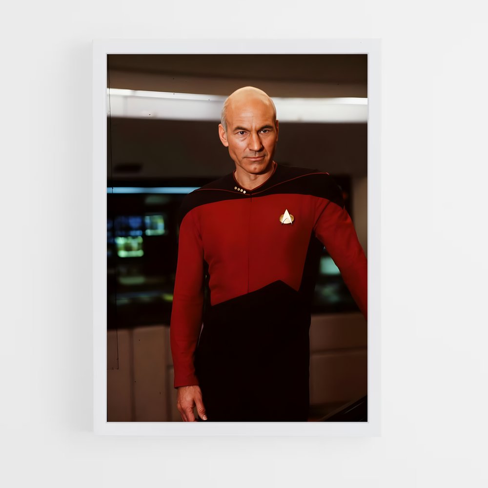 ap-patrick stewart-3 cadre Blanc