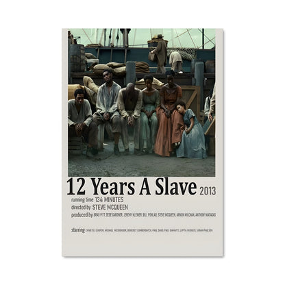 Poster 12 Ans d'Esclavage