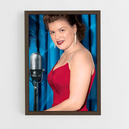 ap-patsy cline-1 cadre Bois foncé