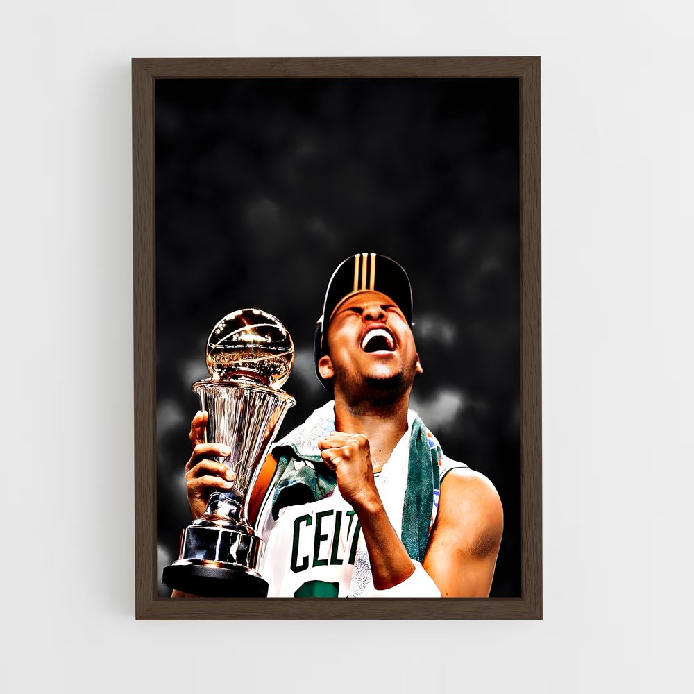 ap-paul pierce-1 cadre Bois foncé