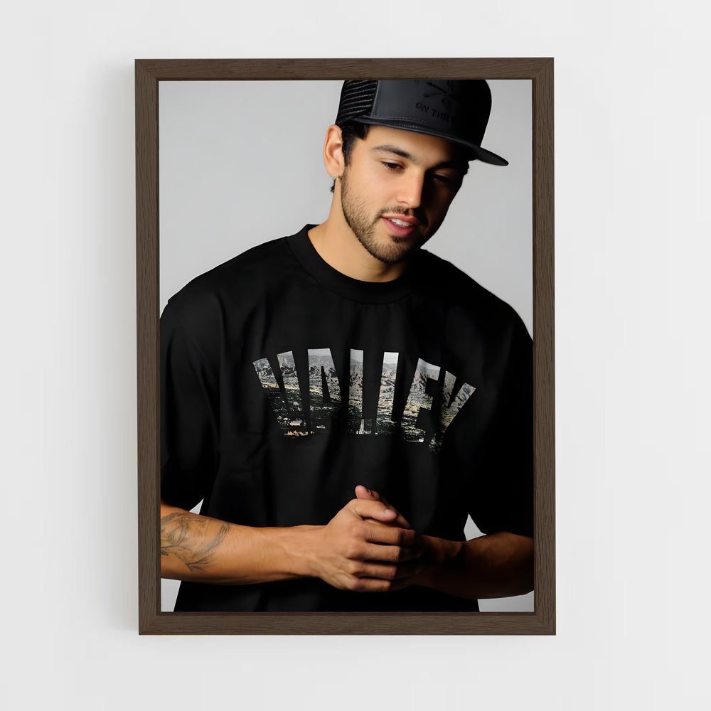 ap-paul rodriguez-4 cadre Bois foncé