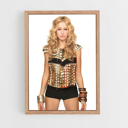 ap-paulina rubio-4 cadre Bois clair