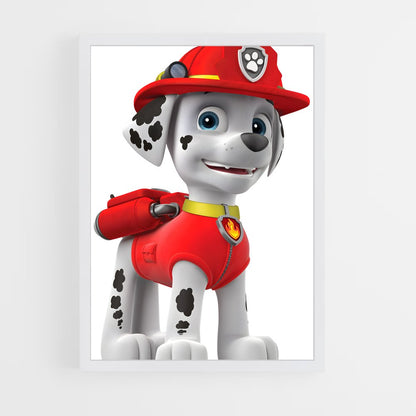 ap-paw patrol-3 cadre Blanc