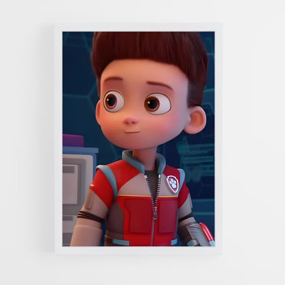 ap-paw patrol-5 cadre Blanc