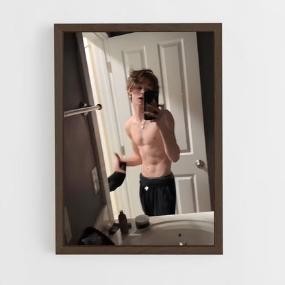 ap-payton moormeier-10 cadre Bois foncé