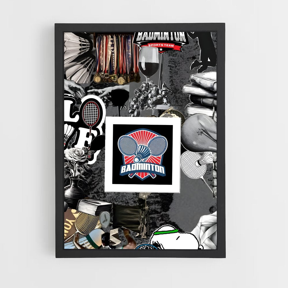 ap-pb djarum badminton club-1 cadre Noir