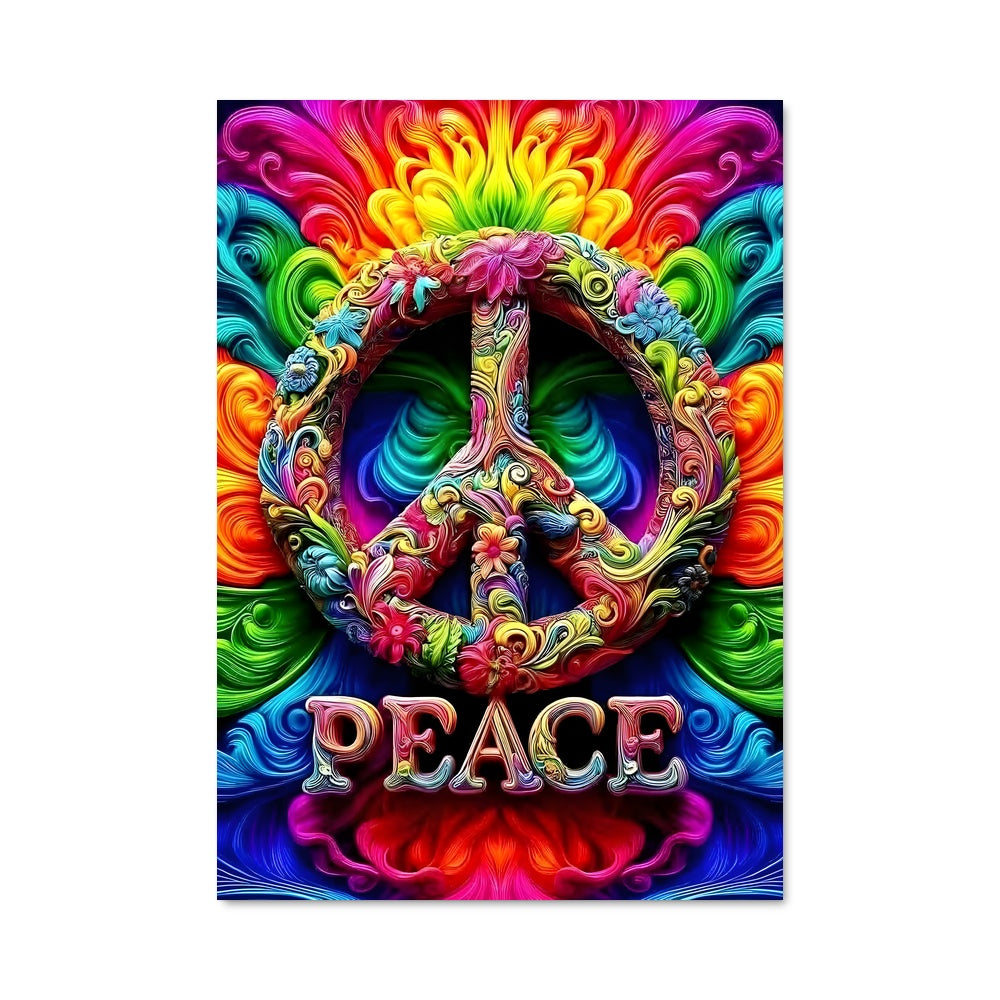 Poster Psychedelic Peace