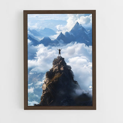 ap-peak-8 cadre Bois foncé