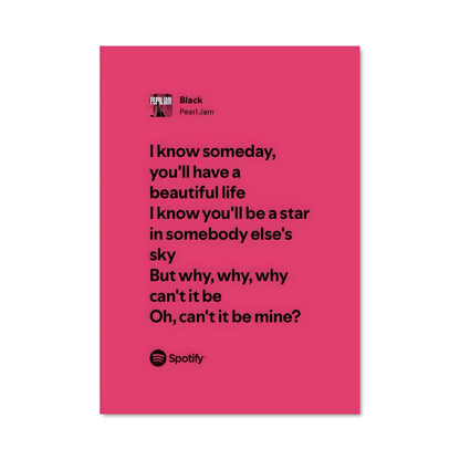 Poster Pearl Jam Vibes