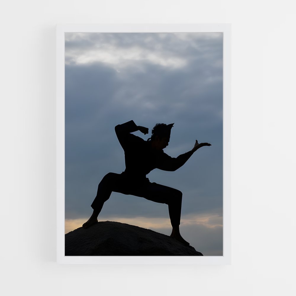 ap-pencak silat-1 cadre Blanc