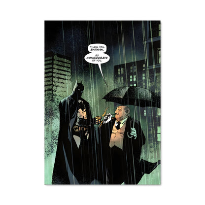 Poster Gotham sous la Pluie