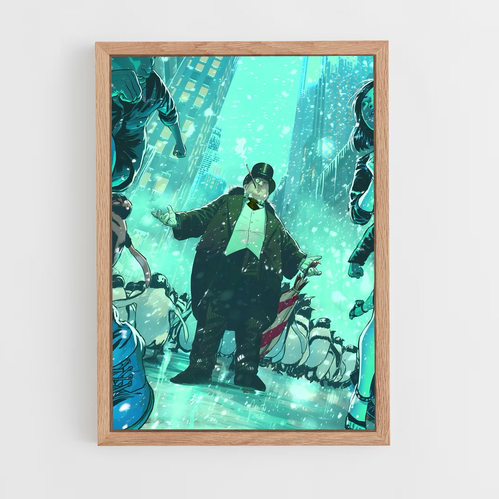 ap-penguin-6 cadre Bois clair