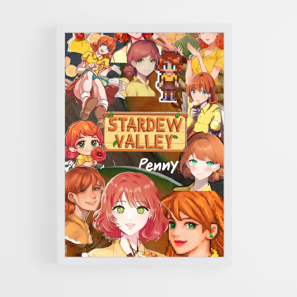 ap-penny stardew-5 cadre Blanc