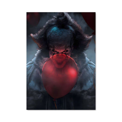 Poster Le Clown Maléfique