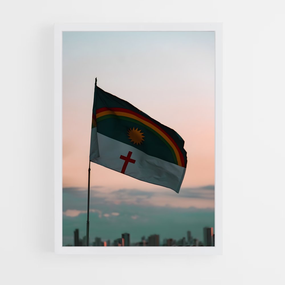ap-pernambuco flag-3 cadre Blanc