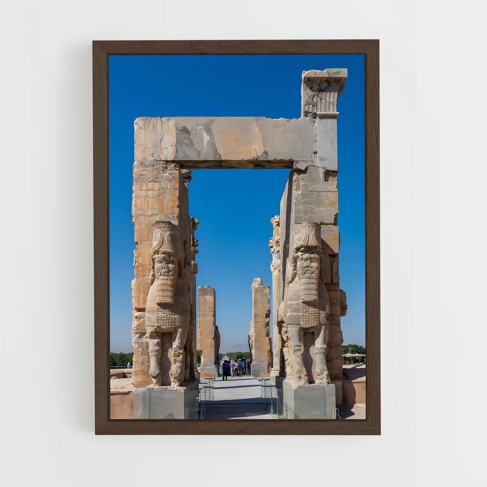 ap-persepolis-16 cadre Bois foncé