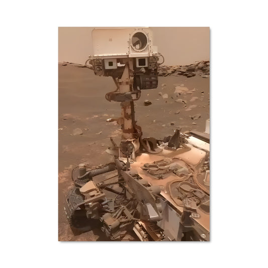 Poster Sur la Surface Martienne