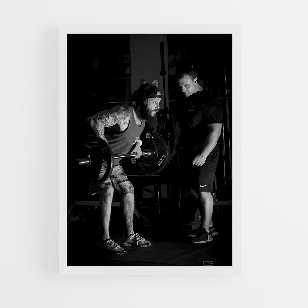 ap-personal trainer-1 cadre Blanc