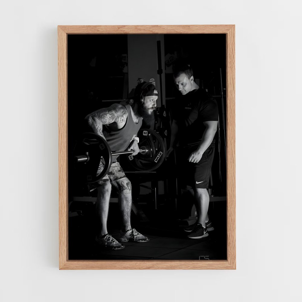 ap-personal trainer-1 cadre Bois clair