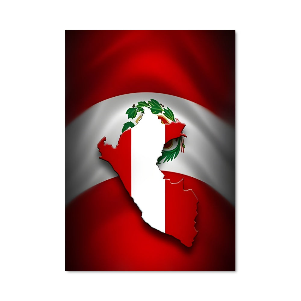 Poster Peru flag 85656