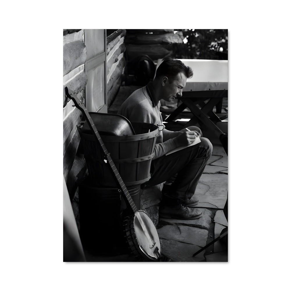 Poster Banjo Serenade