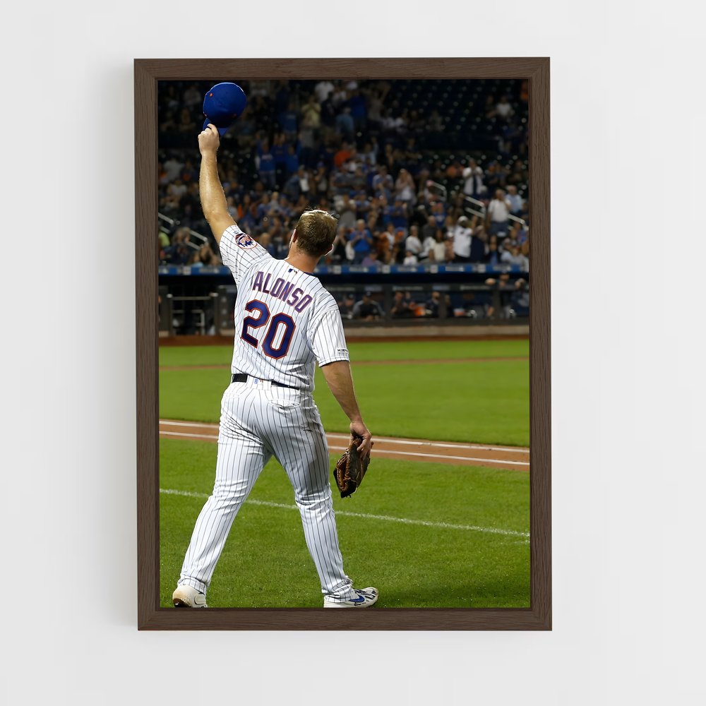 ap-pete alonso-3 cadre Bois foncé