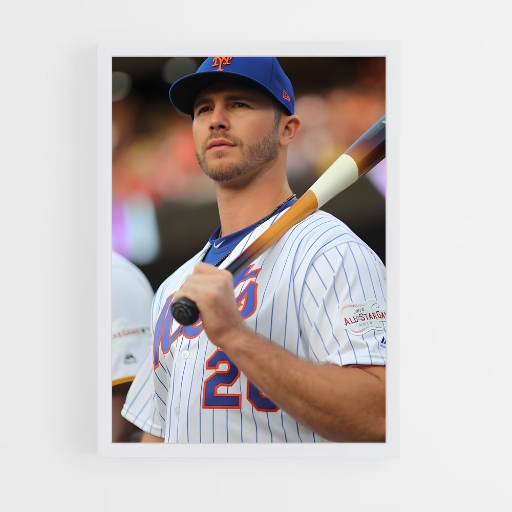 ap-pete alonso-7 cadre Blanc