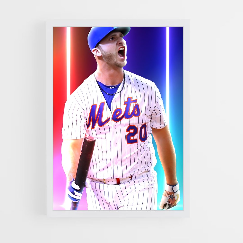 ap-pete alonso-8 cadre Blanc