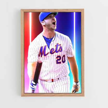 ap-pete alonso-8 cadre Bois clair