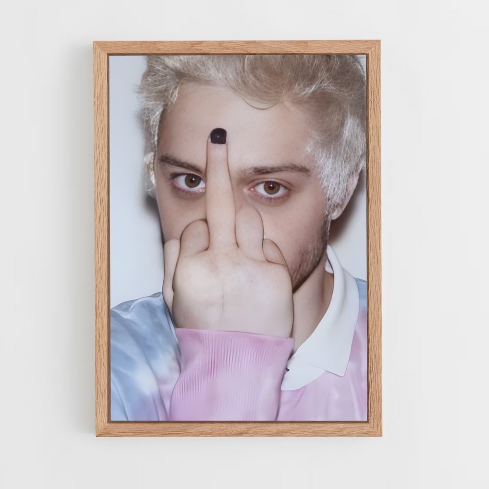 ap-pete davidson-10 cadre Bois clair