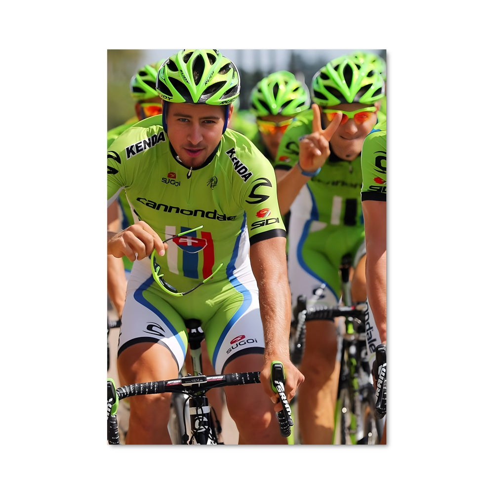Poster Peloton Énergique