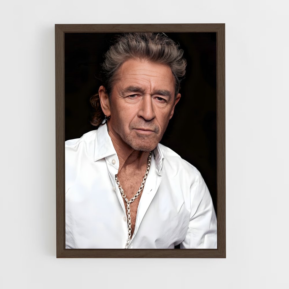 ap-peter maffay-1 cadre Bois foncé