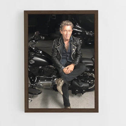 ap-peter maffay-4 cadre Bois foncé