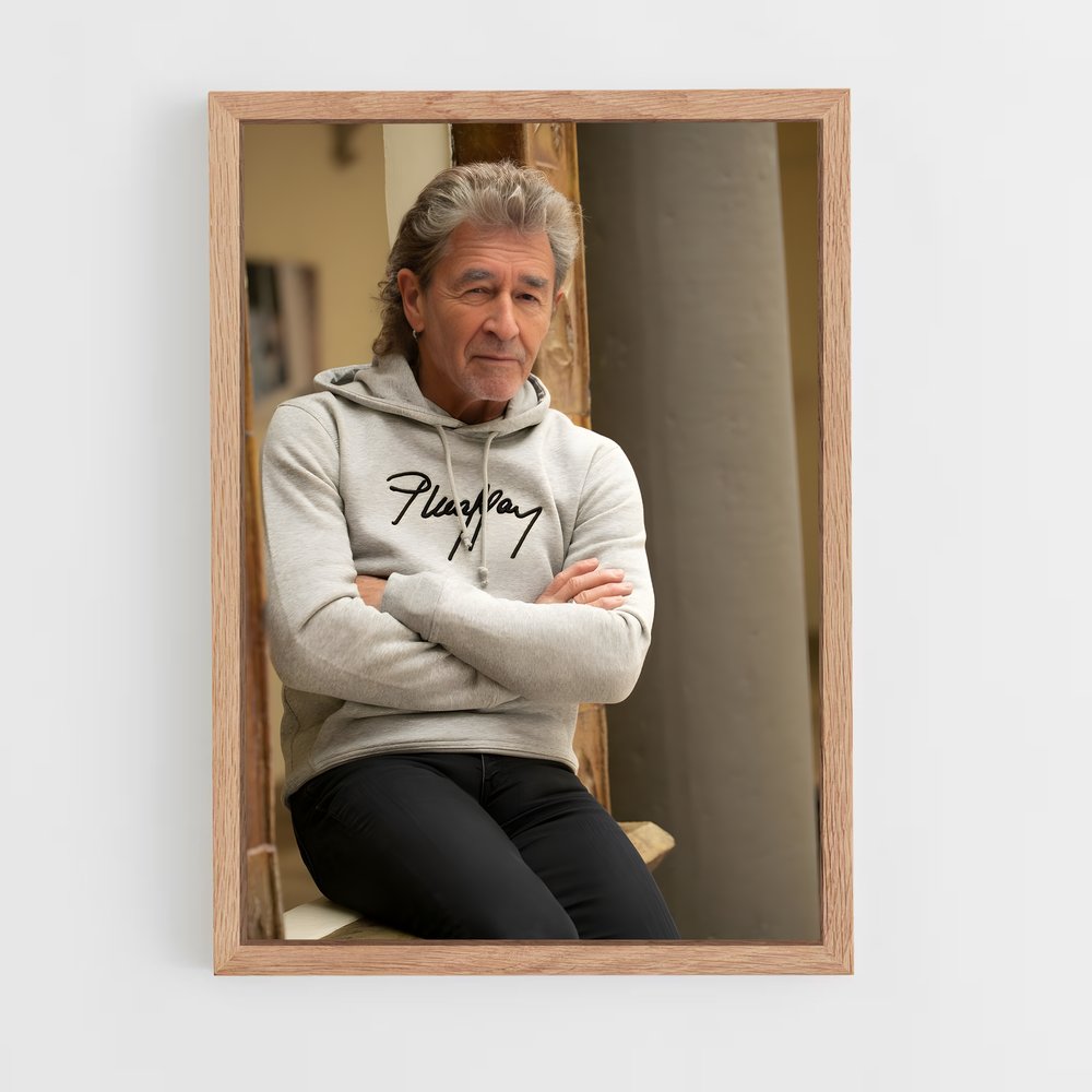 ap-peter maffay-7 cadre Bois clair
