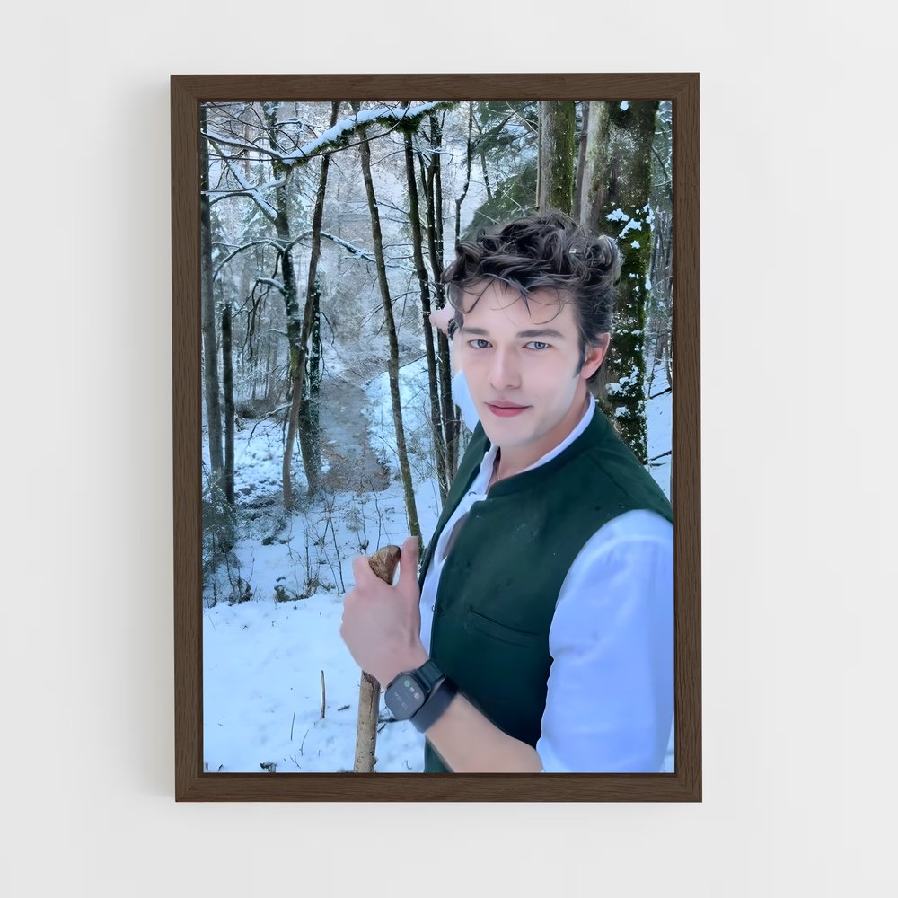 ap-peter mate-1 cadre Bois foncé