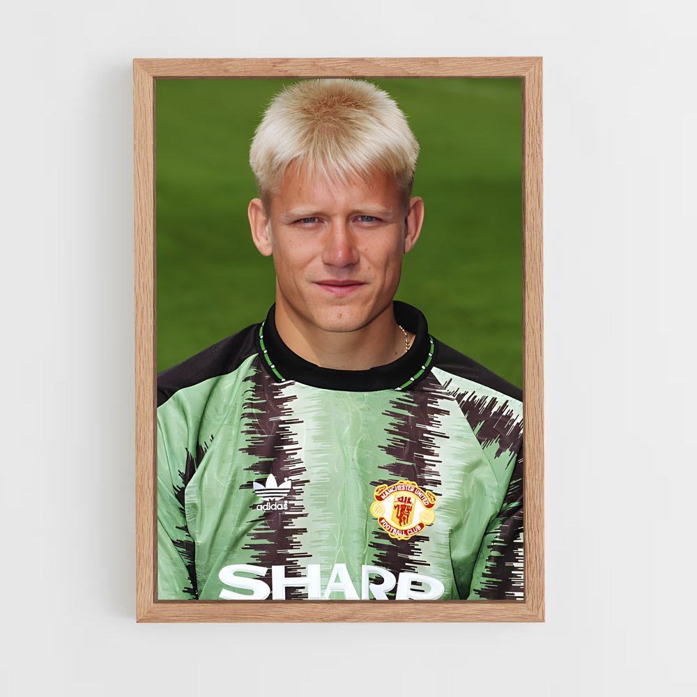 ap-peter schmeichel-5 cadre Bois clair
