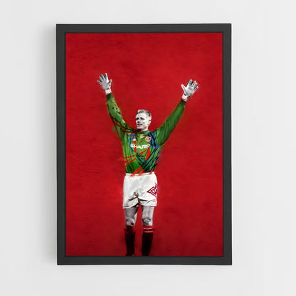 ap-peter schmeichel-8 cadre Noir