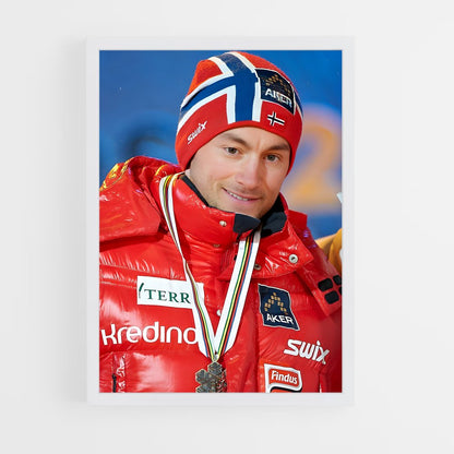 ap-petter northug-1 cadre Blanc