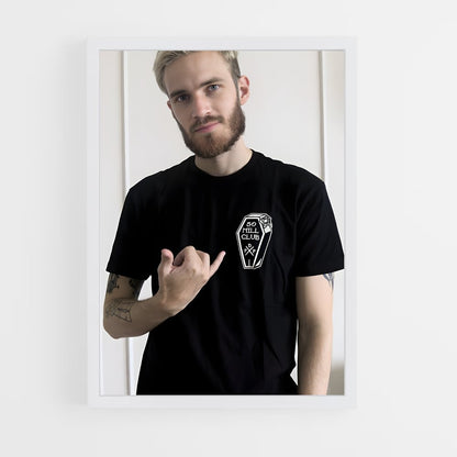 ap-pewdiepie-4 cadre Blanc