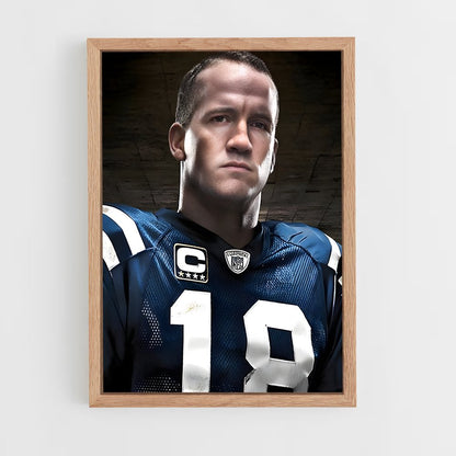 ap-peyton manning-2 cadre Bois clair