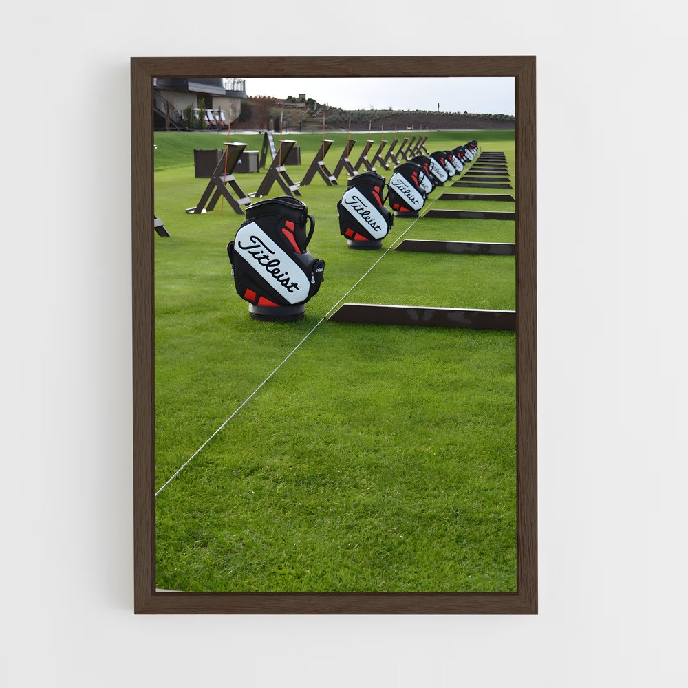 ap-pga tour-3 cadre Bois foncé