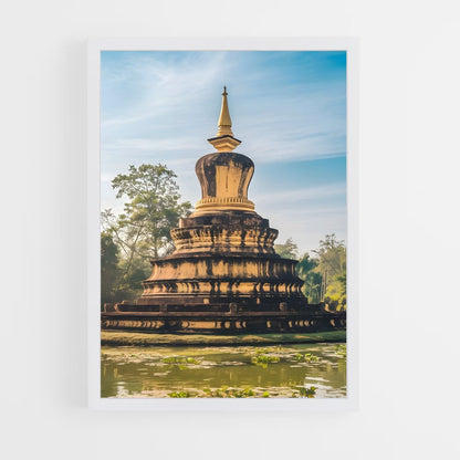 ap-pha that luang-9 cadre Blanc