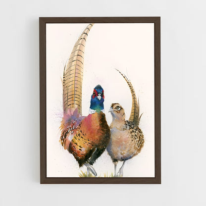 ap-pheasant-4 cadre Bois foncé