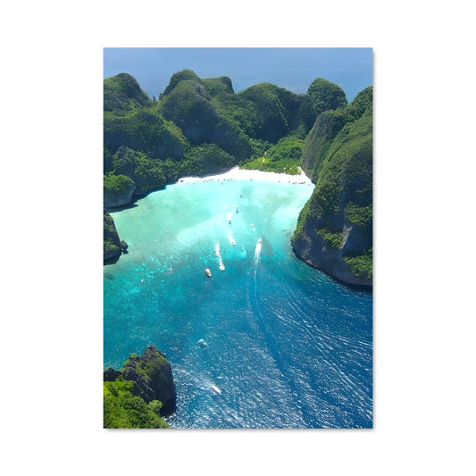 Poster Îles Phi Phi Émeraude