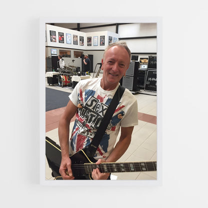 ap-phil collen-4 cadre Blanc