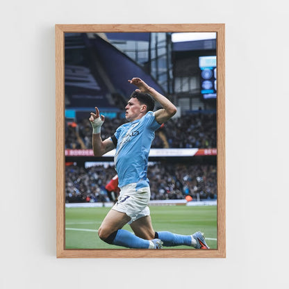 ap-phil foden-6 cadre Bois clair